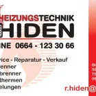 Unternehmen 2 Bild HEIZUNGSTECHNIK - RUDOLF HIDEN Kundendienste für Heizungs- und Sanitärtechnik am Salzburg 5