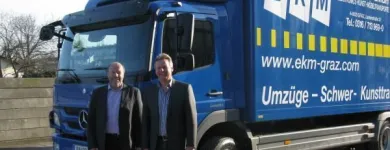 Unternehmen 12 Bild EKM SPEDITIONS GMBH ELECTRONICS KUNST MÖBELTRANSPORTE Transportunternehmen, Fuhrunternehmen am Graz 6