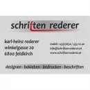 SCHRIFTEN REDERER Schmuck/Uhren/Edelmetallwaren am Feldkirch 8